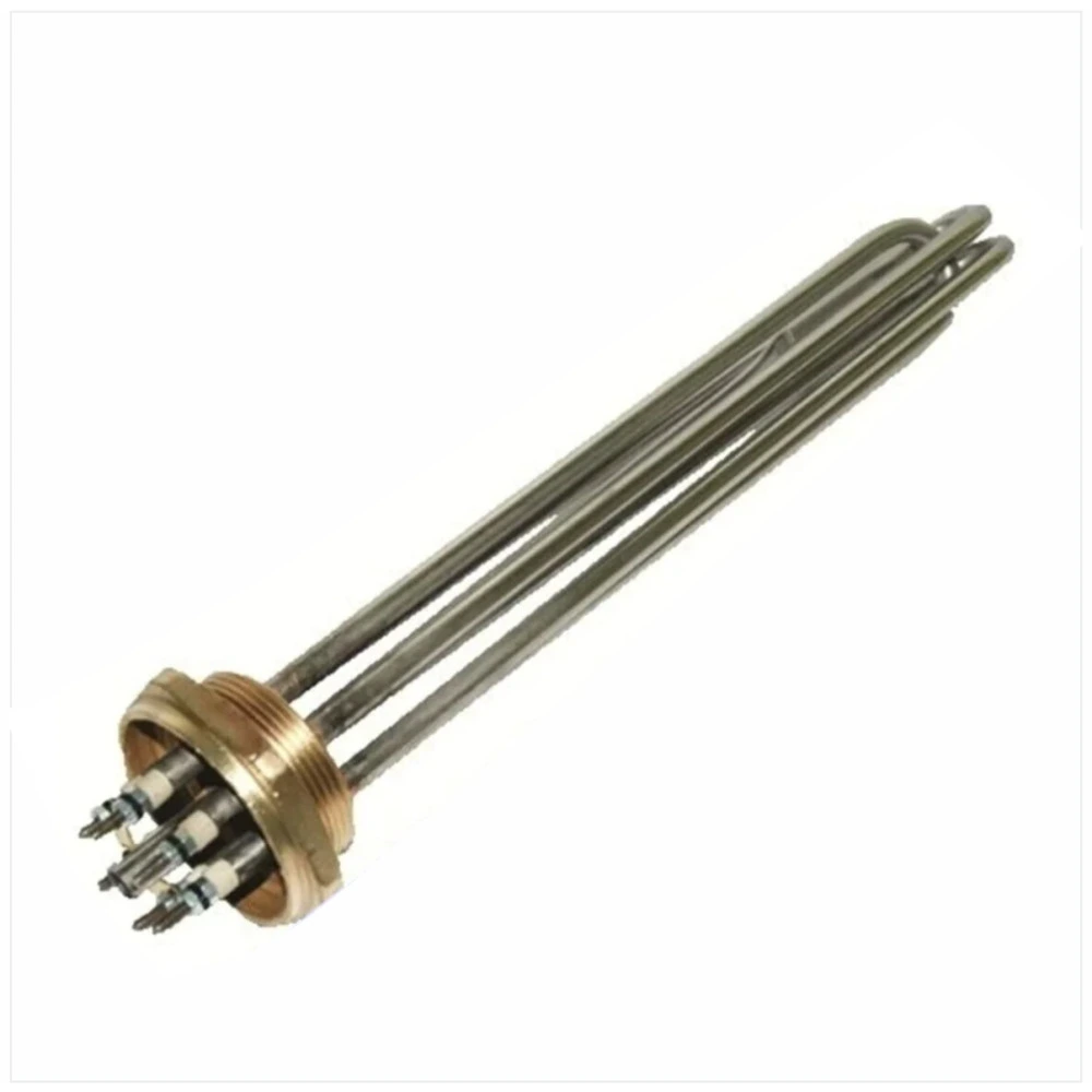 Kazan Rezistansı 2 İnc. 40 Cm 10000W 220-380 V 8,5 Ø  Krom 